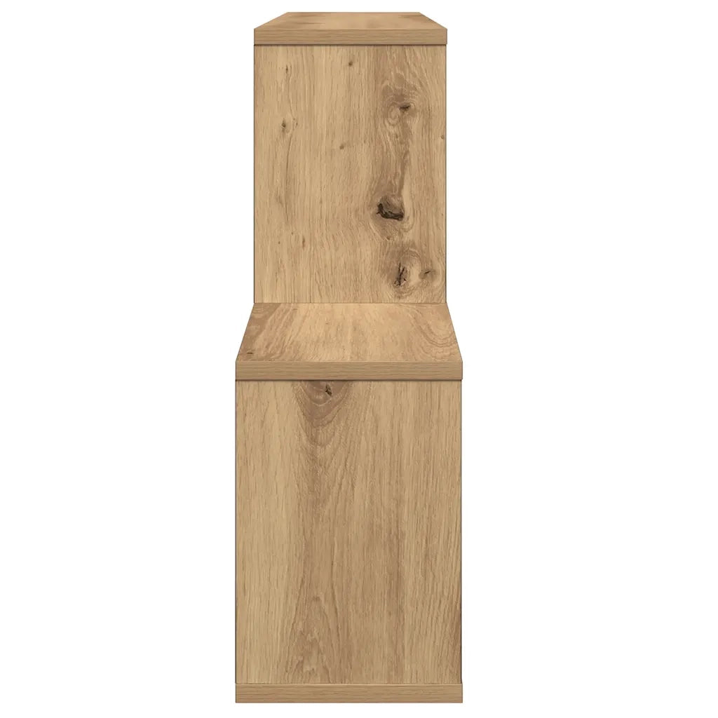 vidaXL Scaffale a Parete Rovere Artigianale 100x18x53 cm Truciolato