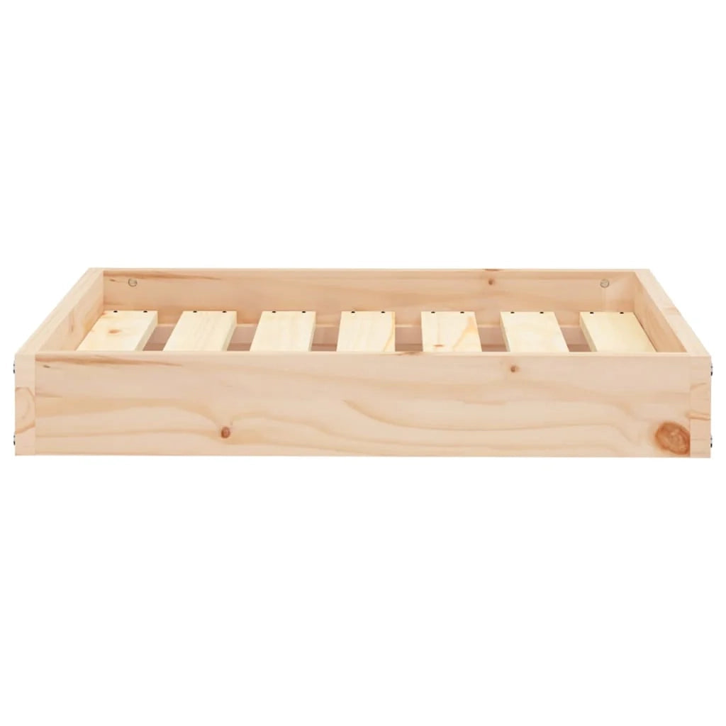Divano-culla per cani comodo 61,5 x 49 x 9 cm in legno massello di pino marrone codice 02_0042742