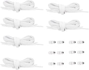 Cinture Elastiche - 6 Paia - Chiusura Metallica - Adattabile - Antiscivolo - Lavabili e Riciclabili - Cinture Elastiche