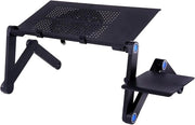 Tavolo da letto pieghevole con design antiscivolo, supporto da scrivania per laptop con panno, per uso domestico, ufficio, scrittura, divano, poltrona, pavimento, regalo perfetto