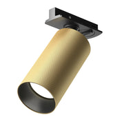 Maytoni Lampada da binario moderna UNITY Artisan 1 luce GU10 nero alluminio