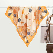 Sciarpa da donna vintage con stampa a catena