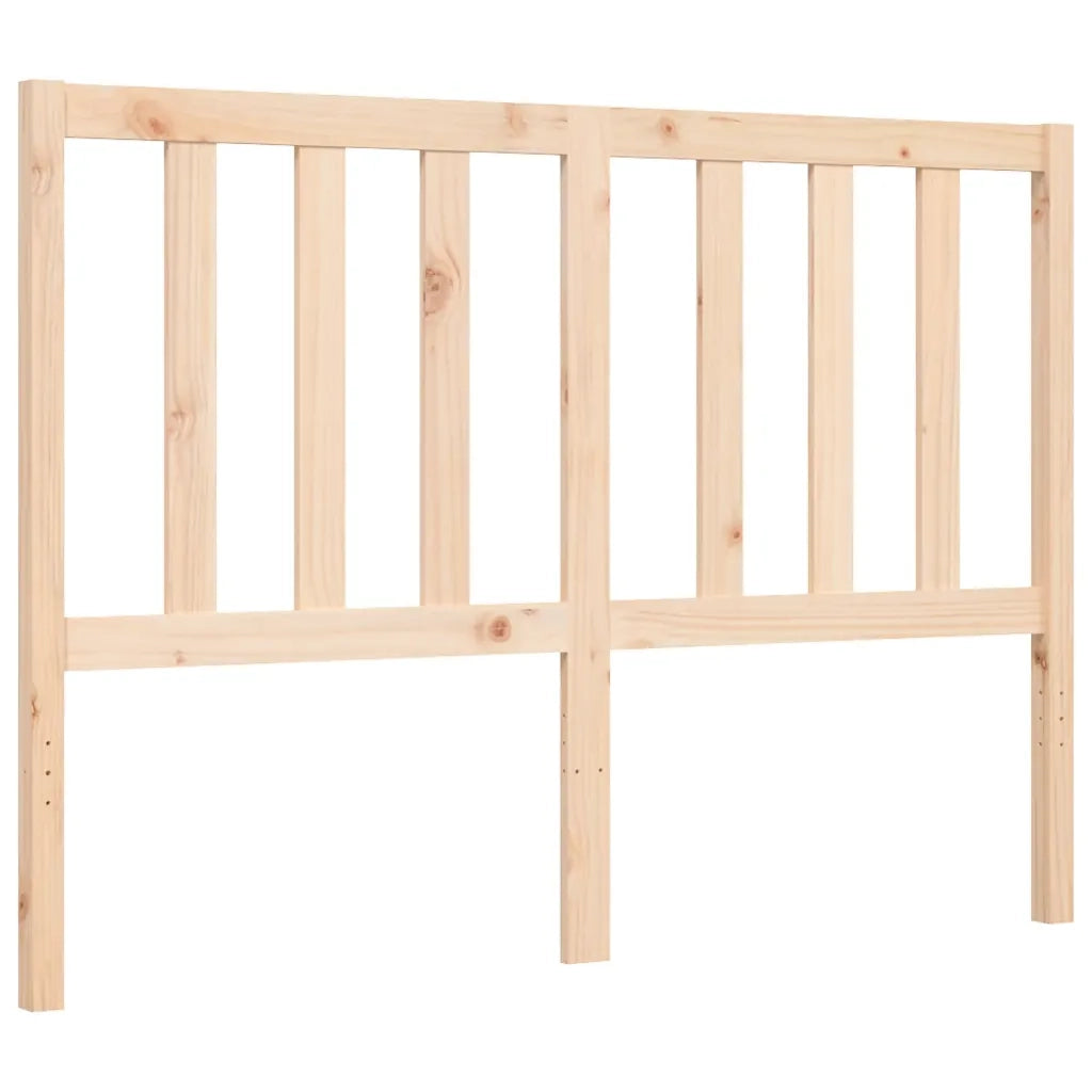 Giroletto con Testiera Small Double-Struttura Letto in Legno Massello 744345