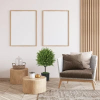 Pianta Finta Albero Cedro con Vaso Incluso per Interno ed Esterno, Altezza 55 cm, Verde