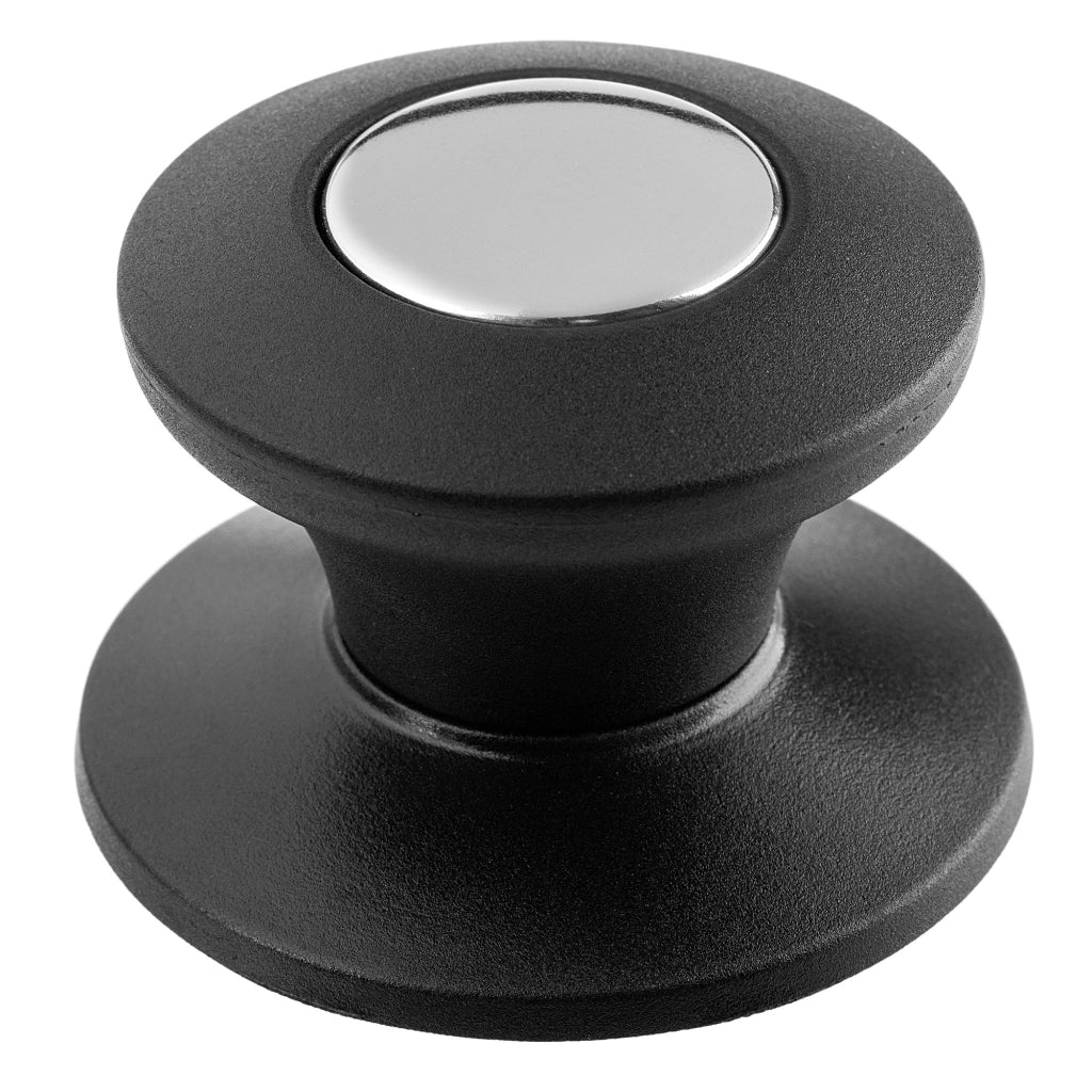 Pomello per maniglia del coperchio KADAX per coperchi di pentole, padelle e pentole, nero