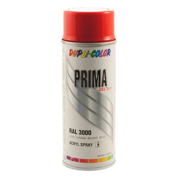 Vernice a base acrilica rosso fuoco 400 ml RAL3000