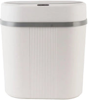 Cestello automatico 12L con sensore, cestello fermo con coperchio anticorrosione bianco