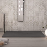 Piatto Doccia in Pietra 90x160 cm Bonussi Manila Antracite