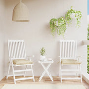 Cuscini per Pallet 2 pz Beige 50x50x7 cm Tessuto Oxfordcod mxl 116276