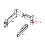 R CINTURA L X ARMADIO TERRY WAVE 1A 35X44X181H T/P 2350RUW- 1,0 pz