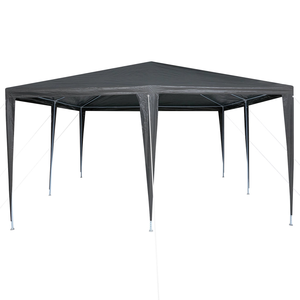 Tenda da festa antracite 4x4 m PE