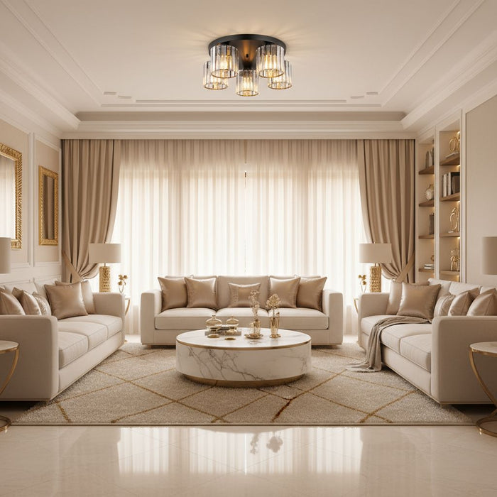 Lampada Da Soffitto Ebt023-5c Black