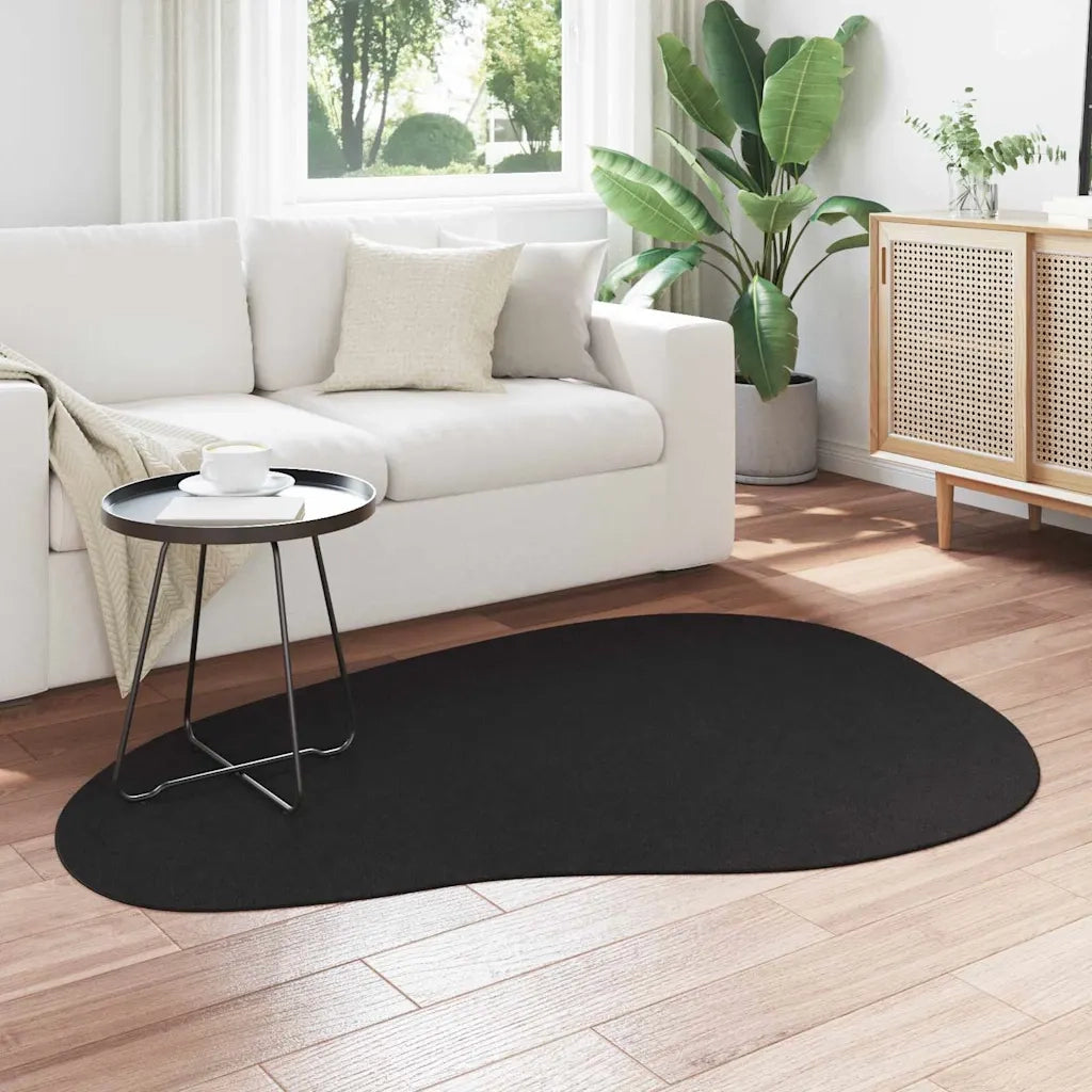 Tappeti per area HUARTE Nero 120 x 170 cm Poliestere 4103798