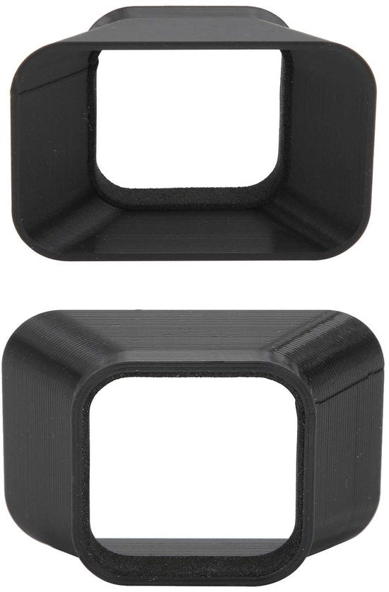 Ombrellone per fotocamera - 2 pezzi - Anti-glare - Materiale in plastica resistente - Per Hero 9 - Riduce la riflessione - Accessorio per fotocamera