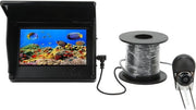 Fishfinder con camera IPS, alta risoluzione, 12V, 5V, 43 pollici per pesca su ghiaccio (20 metri) .