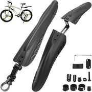 Set di protezioni per mountain bike - Protezione anteriore 24-29 pollici - Protezione posteriore - Facile da installare - Migliore protezione contro la sporcizia - Accessorio per bicicletta