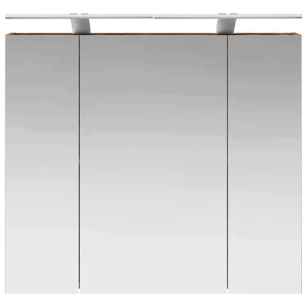 Mobiletto per specchio da bagno Legno vecchio 80 x 14.5 x 70 cm