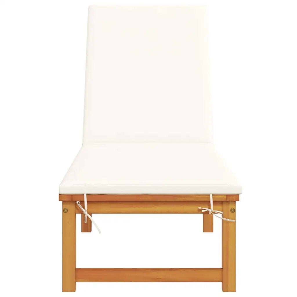 Lettino da sole Marrone 202 x 53 x 89 cm 4108108
