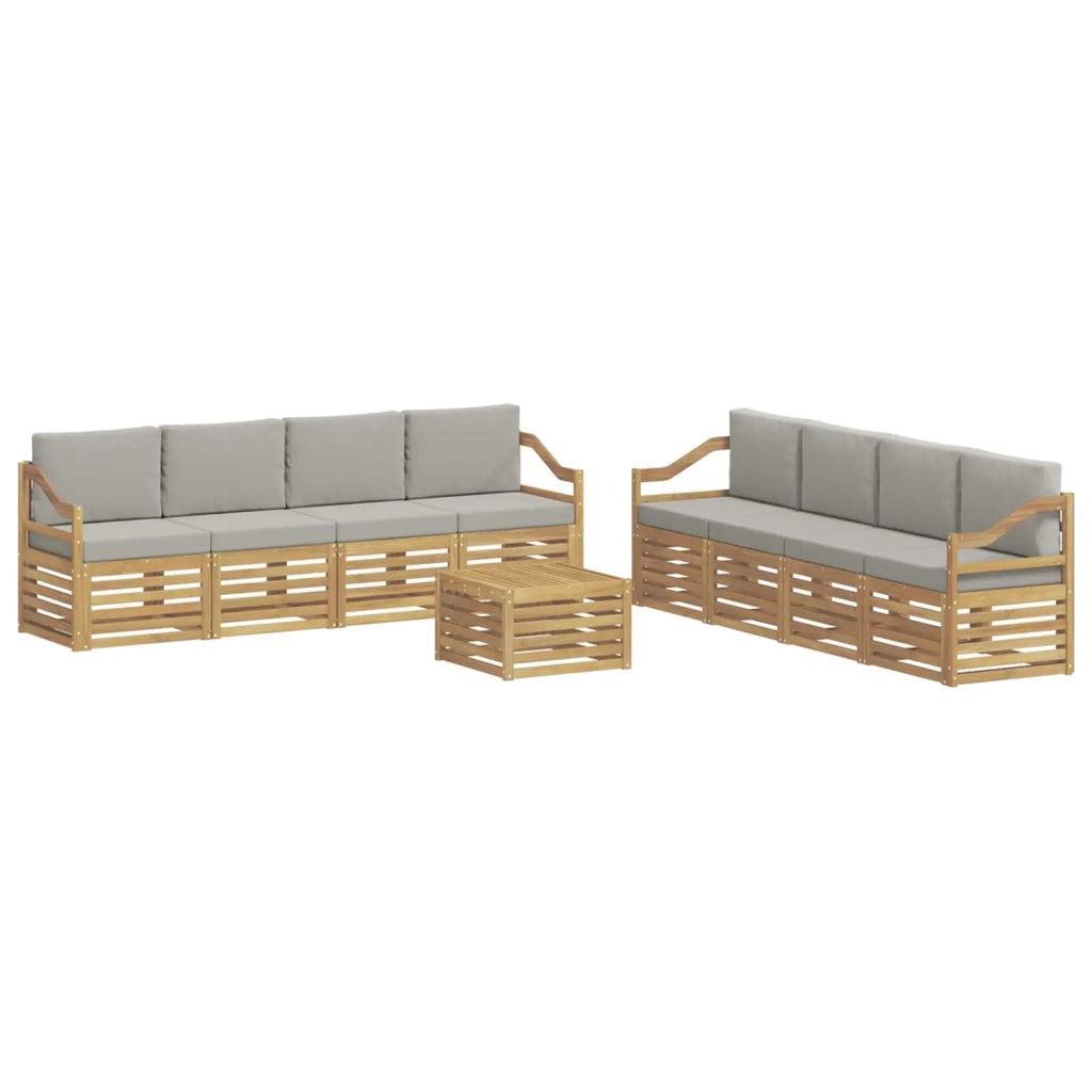 Set divani Legno di Acacia Massello