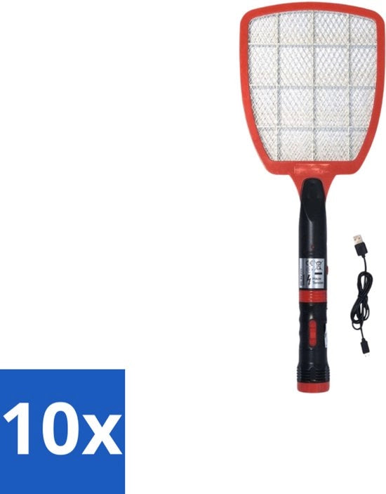 Voli Shock Plus - Repellente elettronica per insetti - Potente e ricaricabile - Confezione in bulk - 10 pezzi