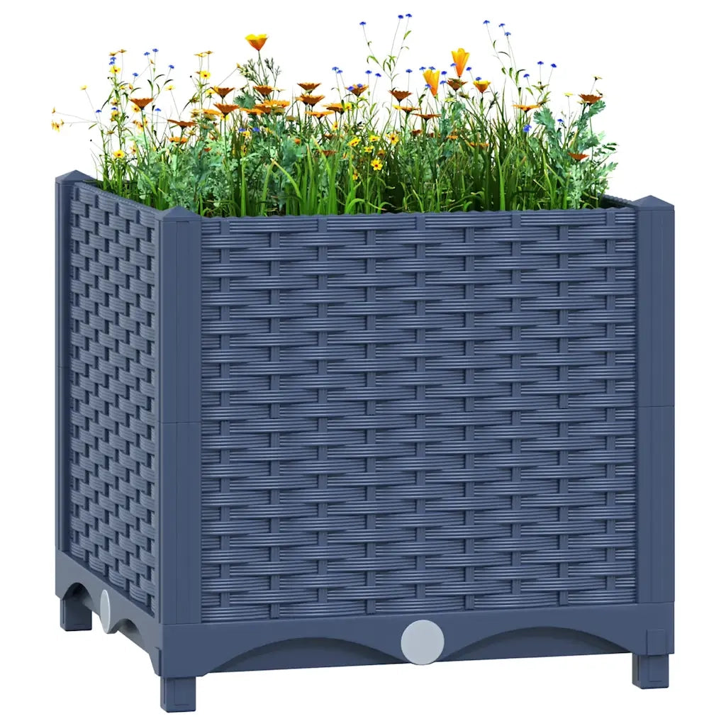 Fioriera Rialzata 40x40x38 cm in Polipropilene cod mxl 52475