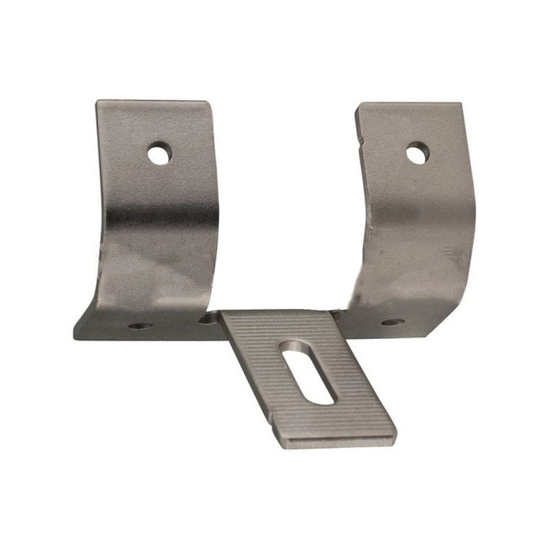 Staffe di Acciaio per Fissaggio Pannelli Solari Fotovoltaici su Lamiera Grecata per Posa Verticale (Confezione 5 Pezzi) SKU-11585