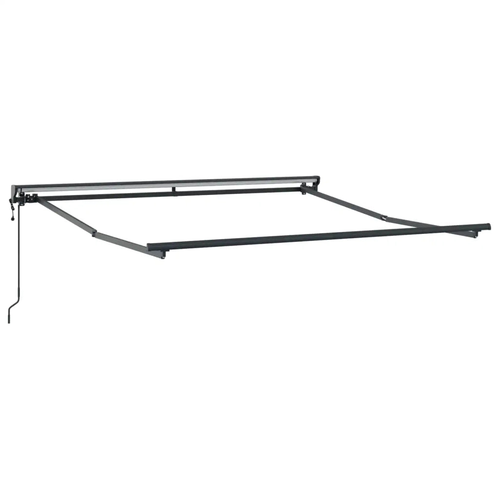 Tenda retrattile Grigio chiaro e bianco 4 × 3 m 3426102