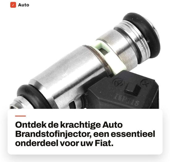 Iniettore di carburante 100% nuovo - parte di ricambio - compatibile con Fiat Doblo/Panda/Punto/Palio/Seicento/Siena - materiale di alta qualità - facile da installare - pompa carburante