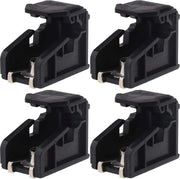 Montaggio Clip per Luce Anteriore compatibile con Volkswagen Polo 2009-2018 - Beugola in Plastica - Nero - Clip per Luce Anteriore di Ricambio.