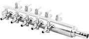 Rubinetto regolatore di flusso multiplo a 8 uscite 4/6mm