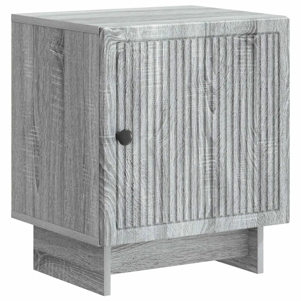 Armadio da Notte 2 pcs Grigio Sonoma 43 x 34,5 x 50 cm