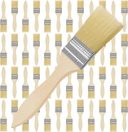 Set di pennelli per verniciare 381cm - 48 pezzi con manico in legno per verniciare, stuccare, imbiancare, incollare - uso professionale e DIY