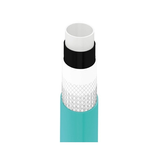 TUBO POSEIDON BIANCO/CELESTE 1/2" 15M