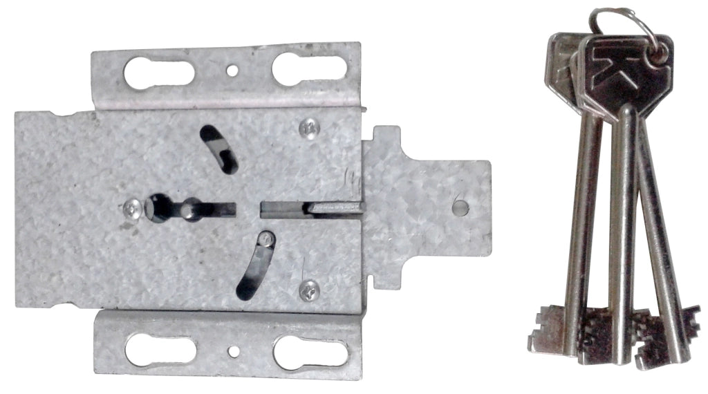 SERRATURA PER ARMADIO PORTAFUCILI 5 POSTI- 1,0 pz