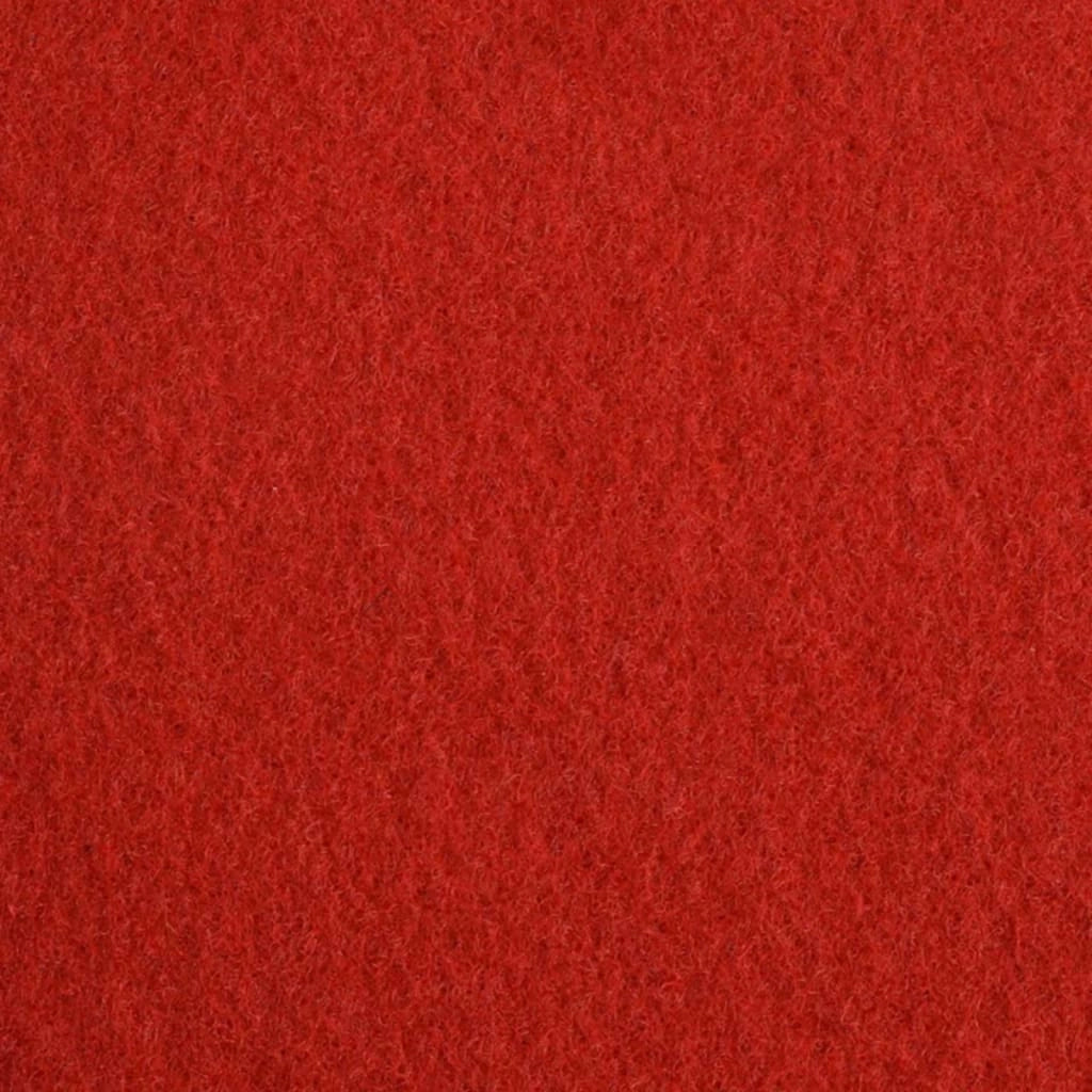 Tappeto del soggiorno | Tappeto Tinta unita Rosso 1,2 x 12 m Poliestere