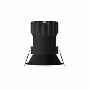Pulsar Recessed Faretto LED da Incasso 8W 40º TRIAC Dimmerabile 5000K Nero Opaco - Illuminazione Professionale Beneito & Faure