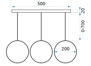 Lampada Gold APP655-3CP