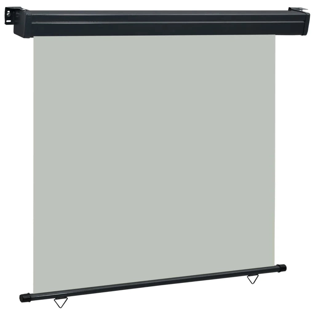 Tenda da sole laterale retrattile/schermo privacy per patio giardino terrazza balcone 170 x 250 cm grigio 02_0007026