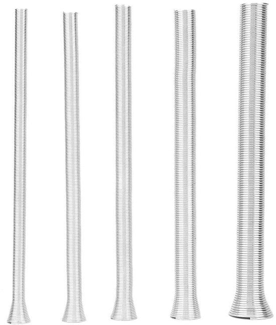 Strumento per curvatura a 5 pezzi - Macchina per curvatura elettrica - 21 cm - Macchina per curvatura a tubo - Macchina per curvatura in acciaio - 5 pezzi - Kit per curvatura