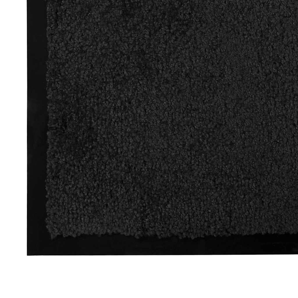 Zerbino antiscivolo 80 x 60 x 1,2 cm comfort moderno ingresso/corridoio orsacchiotto nero 02_0058997