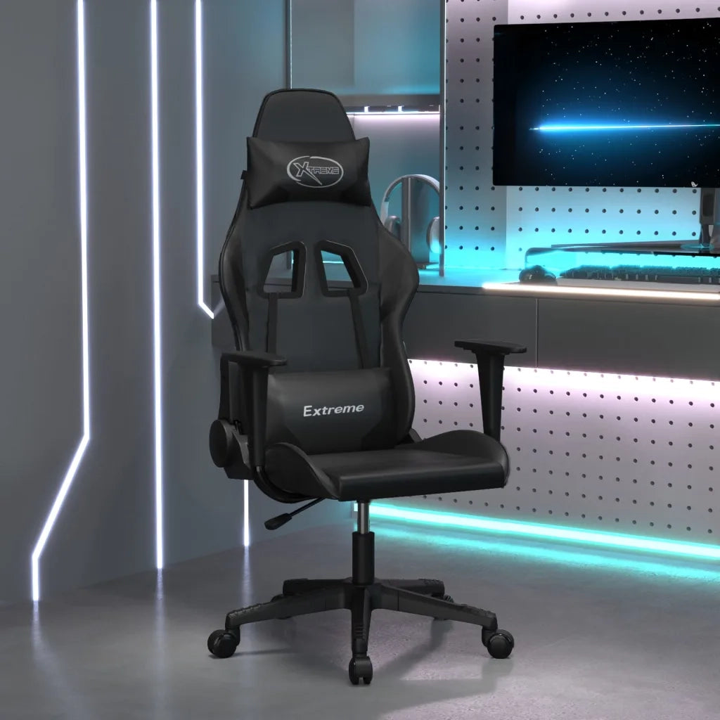 Sedia da Gaming Nera in Similpelle 3143695