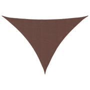 Parasole a Vela Oxford Triangolare 4x5x6,4 m Marrone