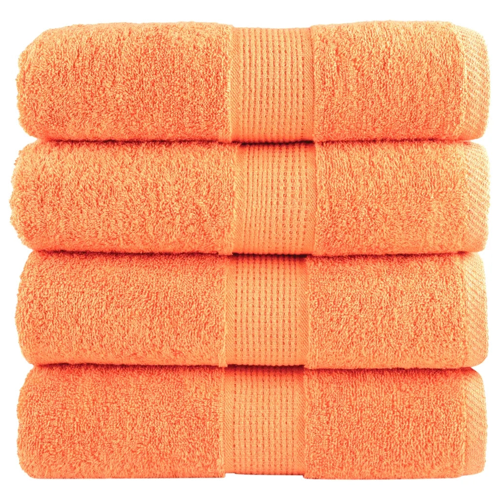 Salviette Premium SOLUND 4 pz Arancioni 30x30 cm 600 g/mÂ²