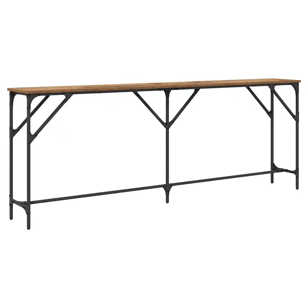Tavolo consolle Legno vecchio 200 x 29 x 75 cm 871340