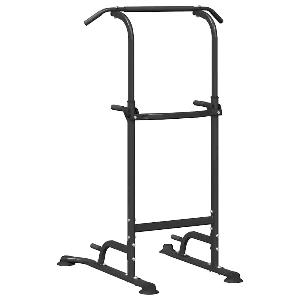 Stazione per dips della torre di potenza Nero 102 x 95 x 210 cm 42017704