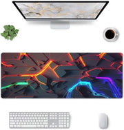 Mat matto meccanico grande | Matto antiscivolo in gomma lavabile | Matto colorato per scrivania e gaming, 80*40cm