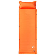 Materasso Campeggio Autogonfiabile Cuscini 1 Persona Arancio 4007129