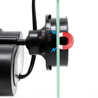 JVP-202AB Pompa di movimento doppia per acquari 12000l/h 24W con supporto a magnete