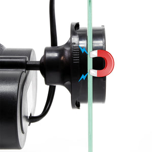 JVP-202AB Pompa di movimento doppia per acquari 12000l/h 24W con supporto a magnete