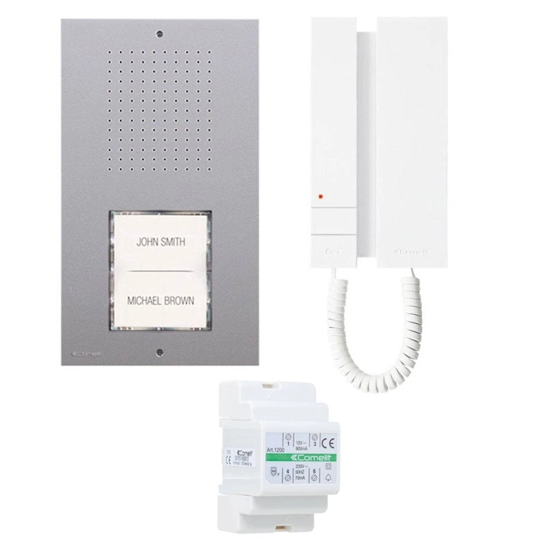 Kit Citofonico Monofamiliare Comelit 5 Fili Analogico
